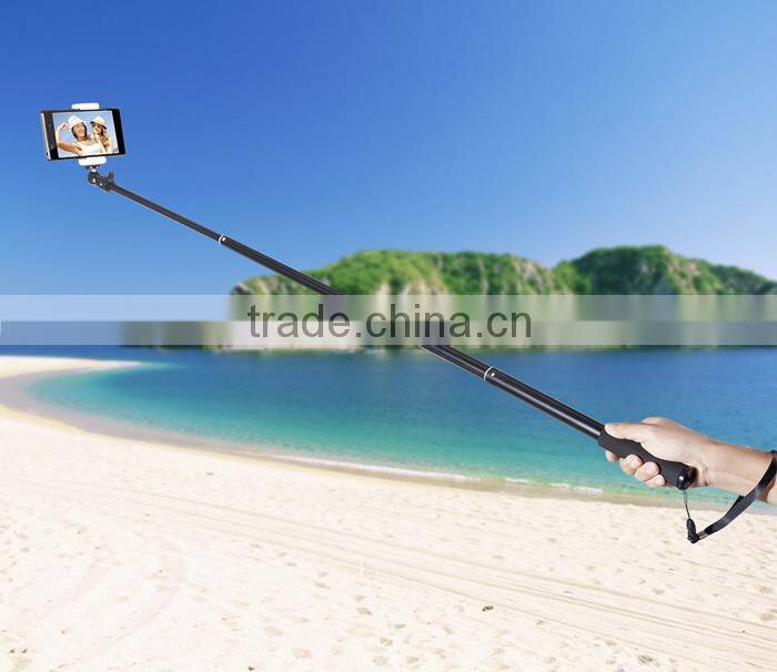 Fashion type wireless selfie stick for smartphone light weight monopod in Hot sale