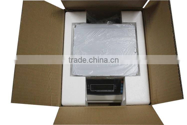 LFW digital 3kg stainless steel table top waterproof weighing scale