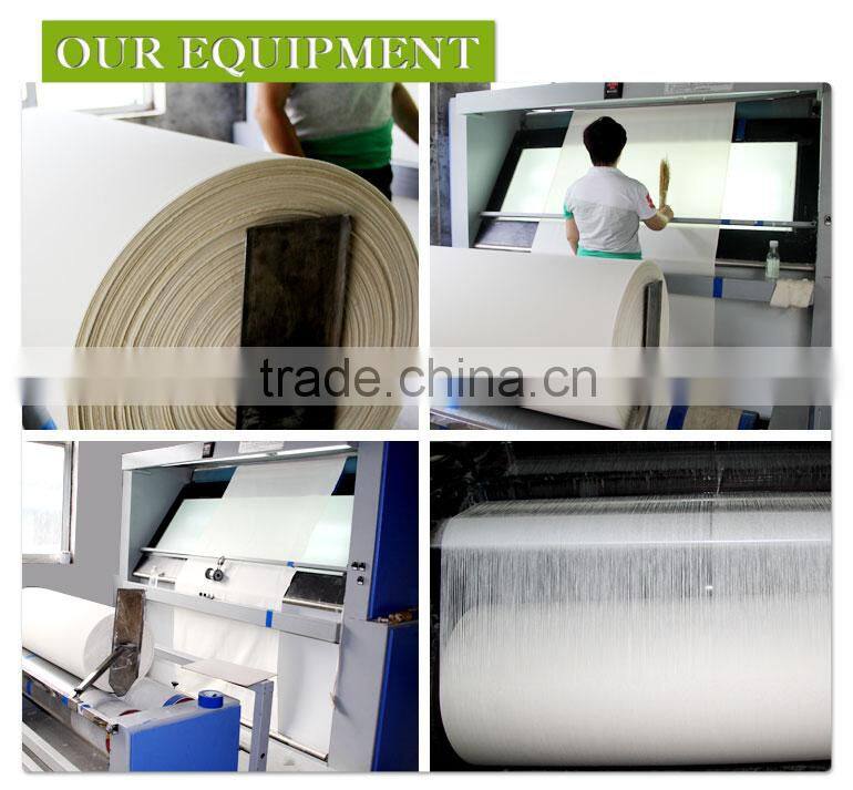 Supplying high quality T/C 65/35 110x76 59" bleached fabric from China