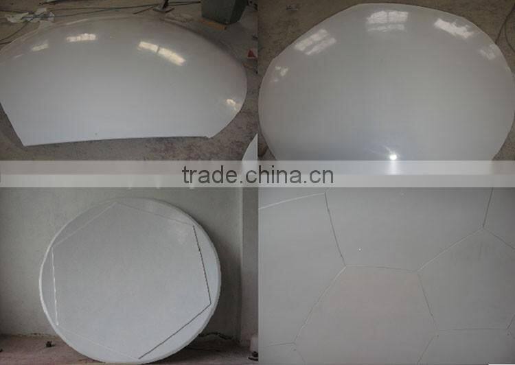 New developed fiberglass the prefab house container FRP Dome house