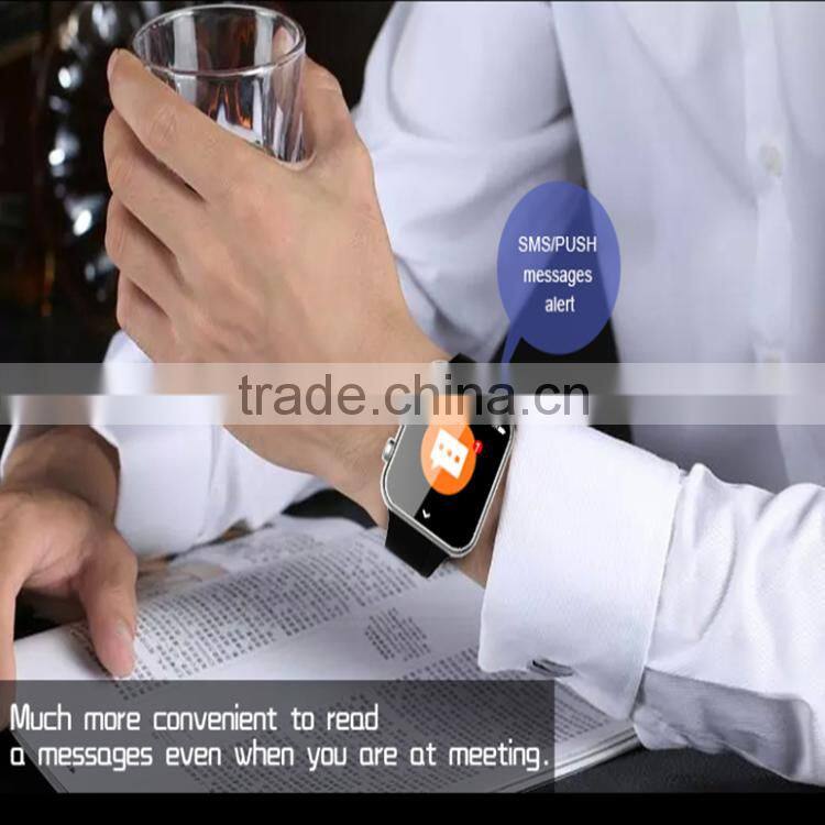 High sound mobile phone with built in skype custom android A9 smart watch