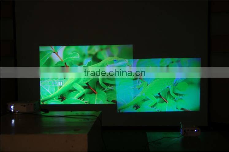 New mini projector UC30 mobile power supply power 1080p support lcd projector movie projector new mini 150lumens projector