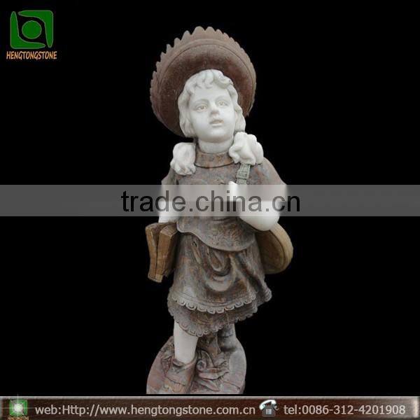 Little Boy Figure Statue With Book