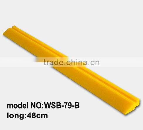 professional manufacture yellow turbo squeegee blade