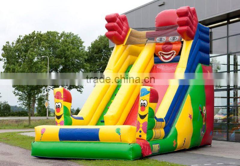 2016 Yellow inflatable slide/inflatable slide for sale
