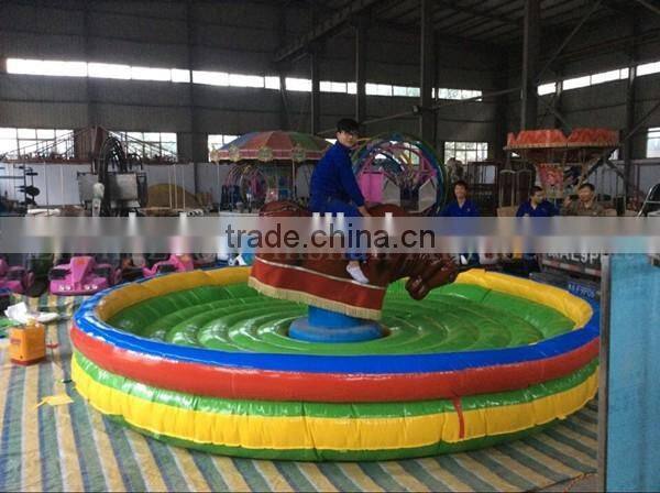 hot sale inflatable mechanical bull/rodeo bull with low price