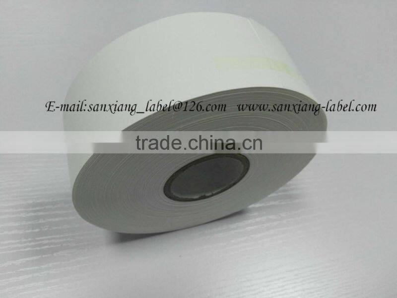 Huzhou factory good quality nylon label tape, 100% nylon taffeta for care labels