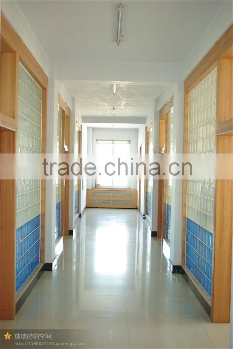 best prices 190x190x80mm Colored and Clear Glass Block Glass Brick