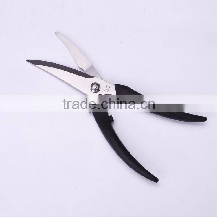 SK13159 -2016 Special design 9."full stainless steel kitchen poultry shears comfortable use in your ktichen