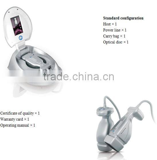 2016 Newest Portable HIFU ultrasound hifu body slimming beauty machine