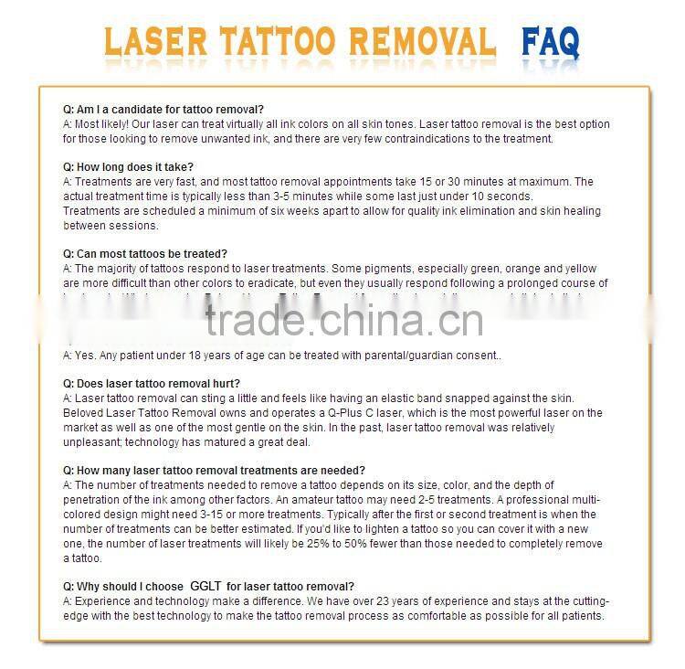 Merry christmas! portable nd yag tattoo removal machine q switch laser for Q1