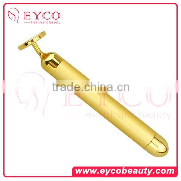 Promoting the absorption of nutrition, real 24k gold beauty bar O shape