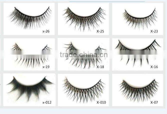 High Quality False Eyelash Extension with Glue of cosmetic