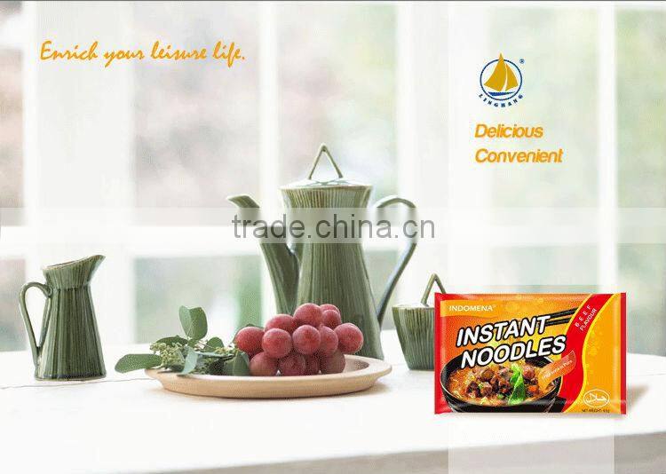 65g Fried Beef Flavor Instant Noodle Ingredient