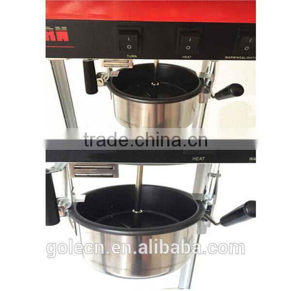 Automatic electric popcorn machine for making snack food
