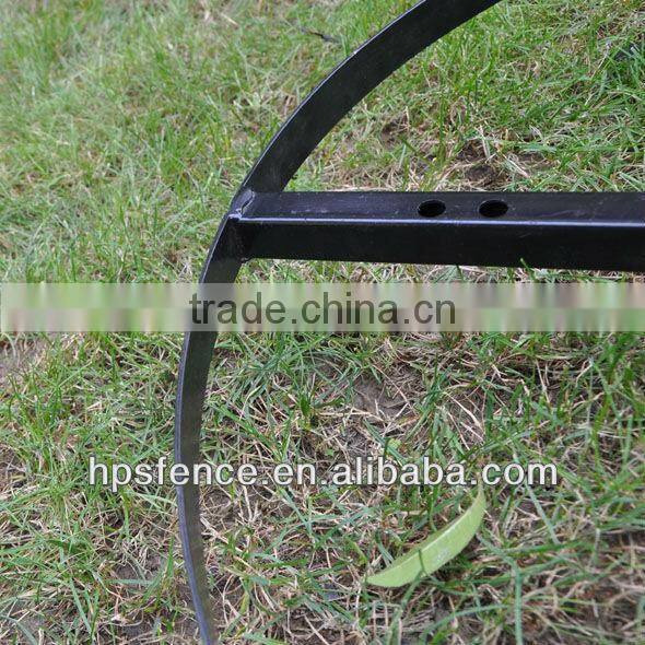 Strong based wire spinner with adjustable brake for electric fence