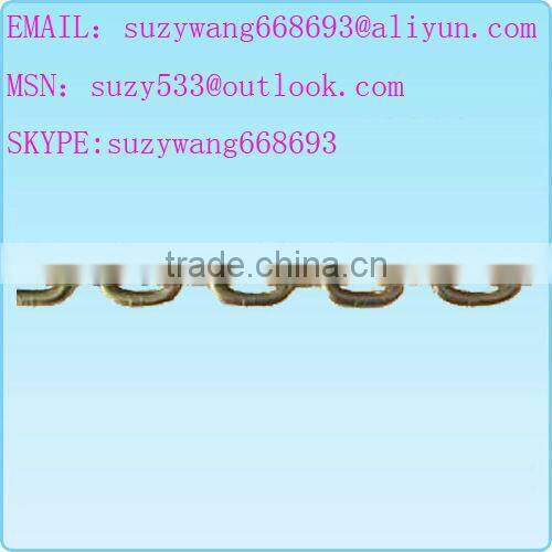 chain galvanized short link steel chain DIN766