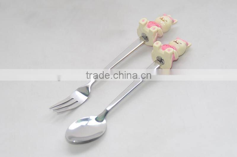 Holland windmill theme stainless steel teaspoon with gift box packing