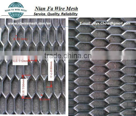 Diamond Aluminium Mesh/Aluminium Grille/Expanded Metal (Guangzhou Factory)
