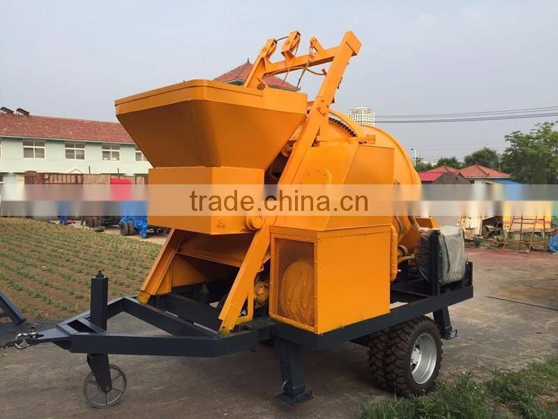 High efficiency foam concrete mixer pump with lift in China manufacturer