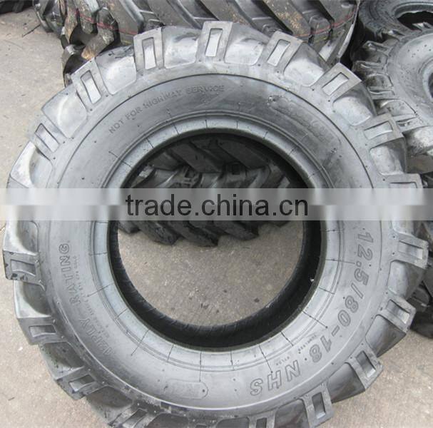 China factory high quality cheap industrial backhoe 12.5/80-18 tire