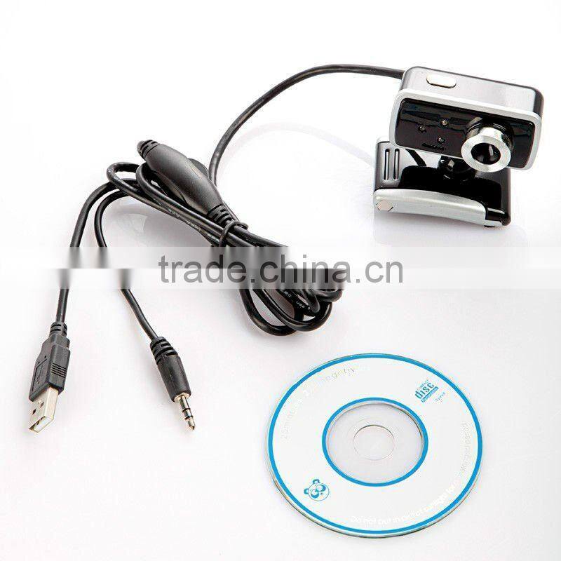 USB 2.0 30M 3 LED PC Camera HD Webcam Camera Web Cam with MIC for Computer PC Laptop