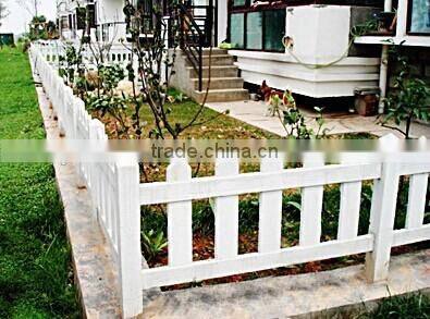 wooden fence for gardening