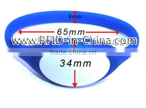 Musical Event/Party RFID Direct Wristbands, Printable Silicone RFID Wristbands with nfc Chips
