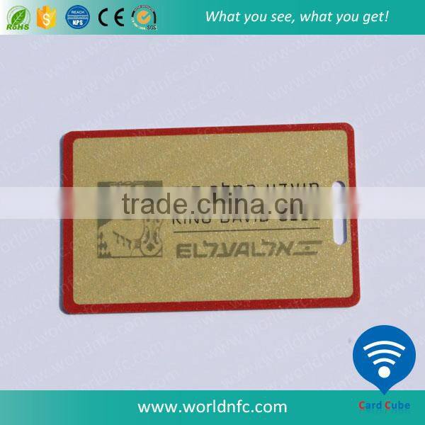 Plastic Gold Foil Business Cards