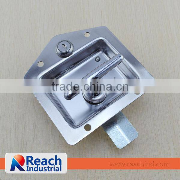 Heavy Duty Flush Mount Recessed Paddle Lock