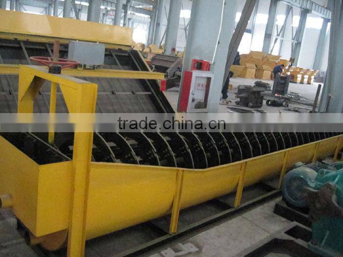 High standard easy operation spiral classifier for iron ore classifying with good quality