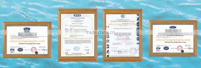 Portable Mining Sewage Sump Vertical Submersible Slurry Pump