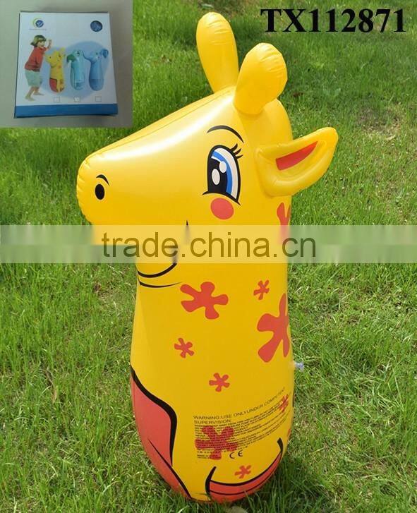 Factory direct sale animal PVC inflatable tumbler toy