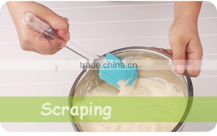 SS524-8 Premium quality silicone cooking scraper set