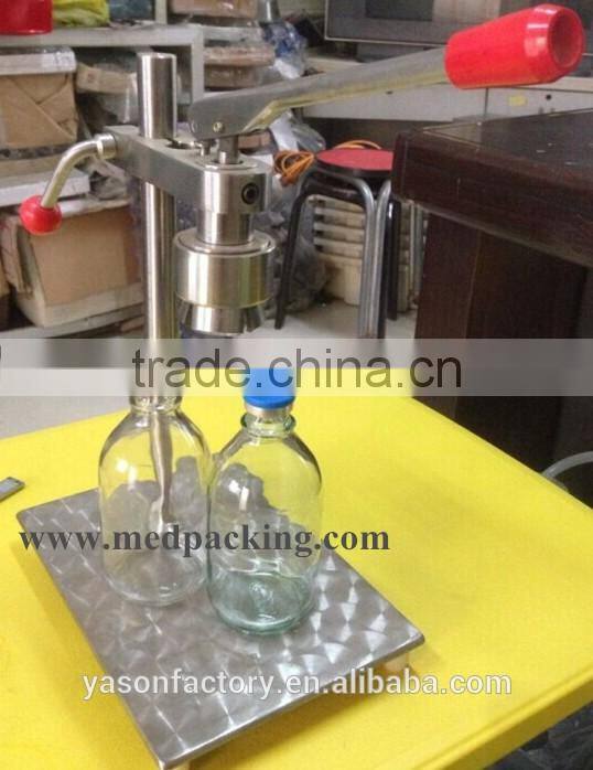 hand operated Desktop Capping Machine for Flip Off Cap