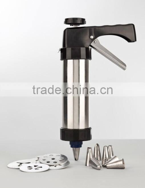 Stainless Steel Biscuit Decorating Cookie Press Maker
