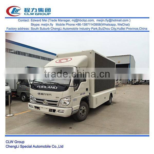 Forland 4*2 type 80 Hp P10 LED led billboard truck