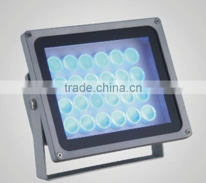 outdoor water-proof 24W dmx rgb outdoor led flood light