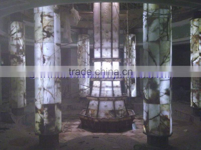 WHOLESALE 2017 BACKLIT ONYX COLUMNS PILLARS & PEDESTALS