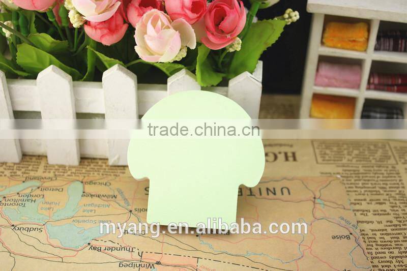 Wholesale various kinds of desgin and customized color note pads,oem cake shape memo pad paper cube sticky note pad