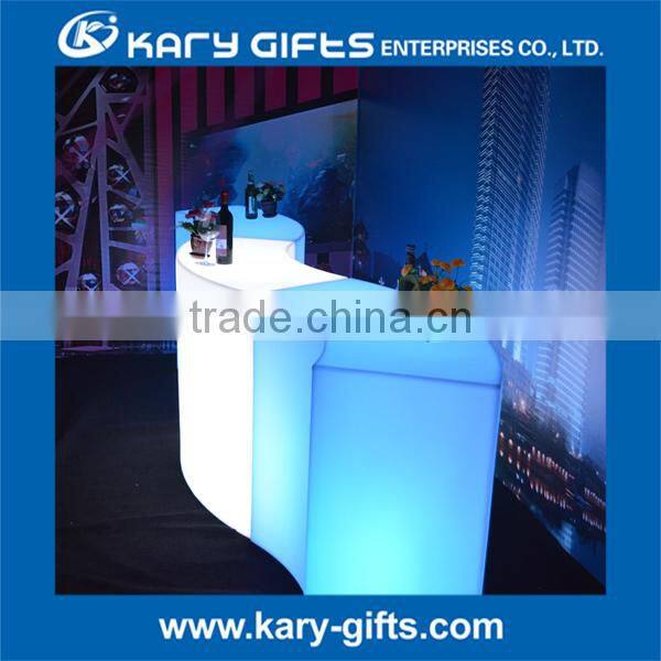 DMX RGB Controlled Home Bar Counter Portable Bar Counter Restaurant Bar Counter