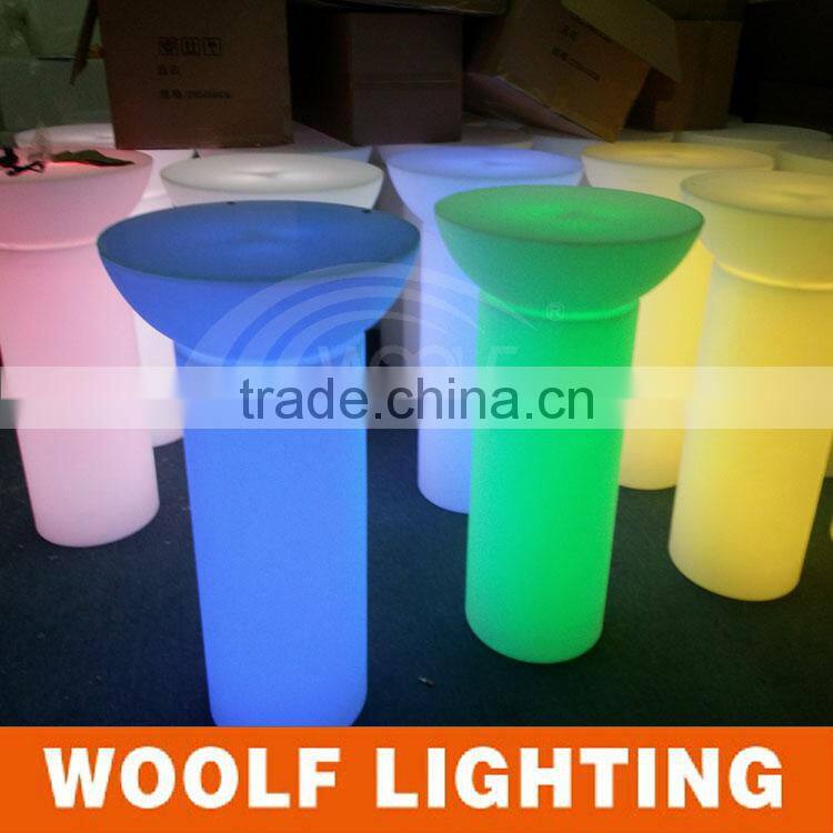 Club Salon Spar Popular RGB LED Furniture Table