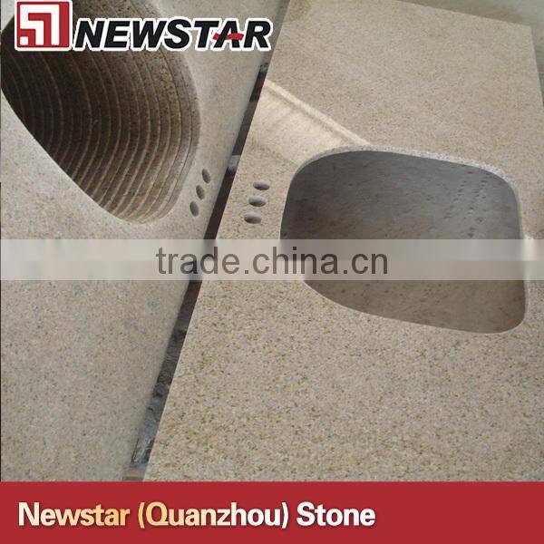 Newstar desert gold granite vanity top