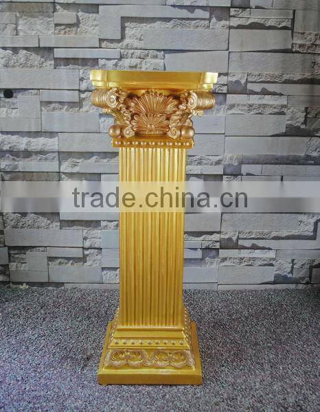 Europe Style Pillar /Roman Column /Wedding Road /Fiberglass Pedestal /Flower Pot With Stand