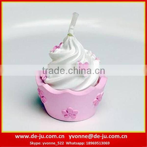 Wedding Door Gift Small Cream Cake Shaped Fake Candles