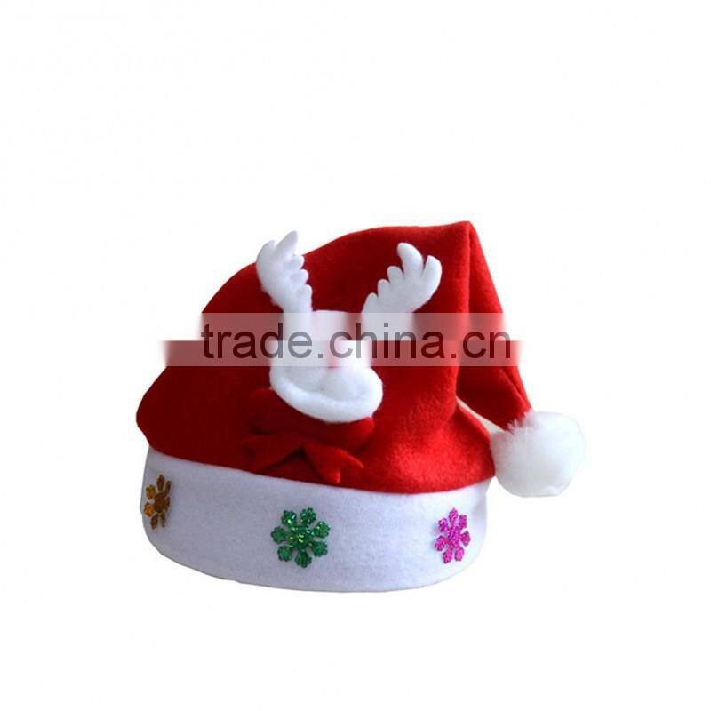 Christmas hat 2016 Santa Claus Christmas Decoration Hat Red And White Party Hats Holiday