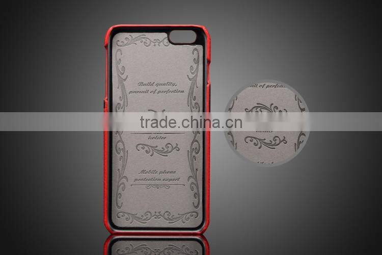 Genuine leather back cover, multi color leather case for iphone 6s / plus