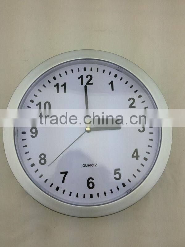 Wall clock with hidden/decorative wall clock/round hidden wall clock