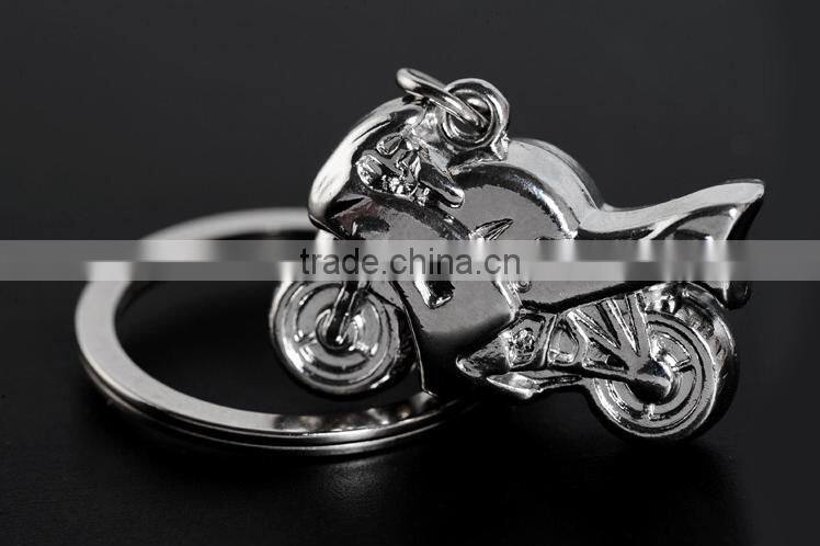 wholesale stock small order fashion modelling of motorcycle key chain