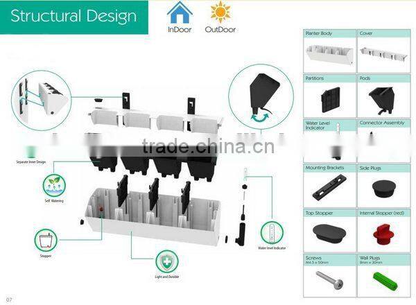 FO-1306 Vertical Garden Green Wall, Vertical Garden Plant Pot